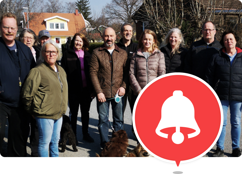 trygghet med larm